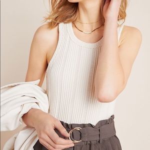 Anthropologie Ribbed Tank